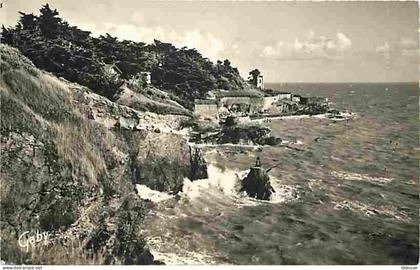 Carte Postale - 44 - La Bernerie en Retz - Les Rochers et la Plage de la Rinais - CPM - Voir Scans Recto-Verso - Poscard