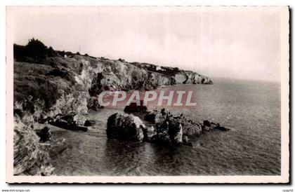 CPSM La Bernerie en Retz Falaises de Creve Coeur