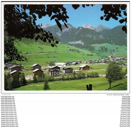 carte ( format 15 x 10,5 cm )  la chapelle d' abondance  ( nouvelle résidence )( recto verso )