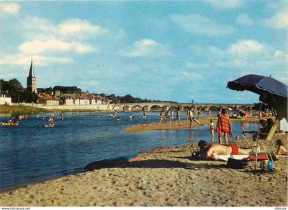 58 - La Charité sur Loire - La Plage - Scènes de Plage - CPM - Carte Neuve - Voir Scans Recto-Verso