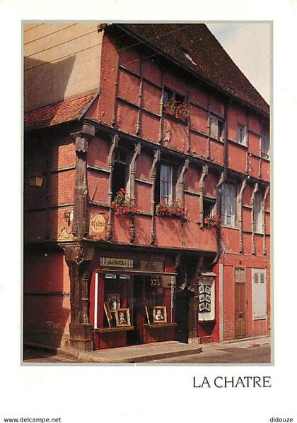 36 - La Chatre - Ancienne maison de bois - CPM - Voir Scans Recto-Verso
