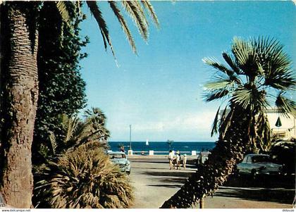 Carte Postale - 13 - La Ciotat - Allée Lumière - Perspective sur la Mer - Automobiles - Flamme Postale de La Ciotat - CP