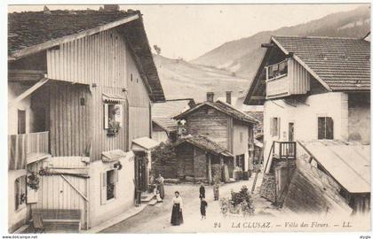 74 - LA CLUSAZ - Villa des Fleurs - CPA éd. L.L. n° 24