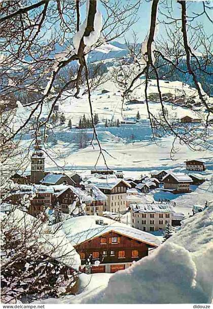 Carte Postale - 74 - La Clusaz - Le Cret du Merle et le Cret du Loup - Hiver - Neige - Flamme Postale - CPM - Voir Scans
