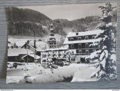 Cpa la Clusaz (74) centre de la station
