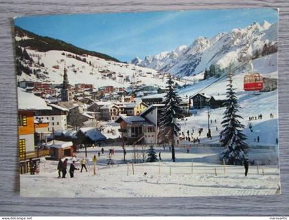 Cpa la Clusaz (74) la station