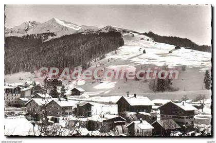 CPA LA CLUSAZ Vue Des Pistes Merle Loup Aiguille