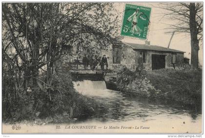 Carte Postale Ancienne de LA COURNEUVE