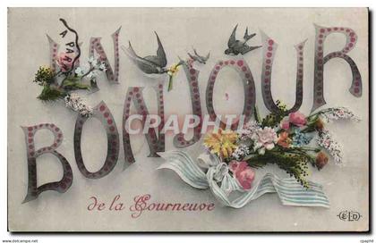 CPA Bonjour de la Courneuve