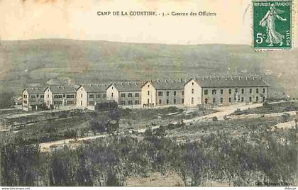 Carte Postale Ancienne - 23 - La Courtine - Camp de la Courtine - Caserne des Officiers - CPA - Voir Scans Recto-Verso -