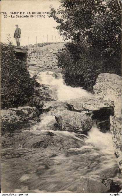 CPA camp De La Courtine La Cascade de I Etang