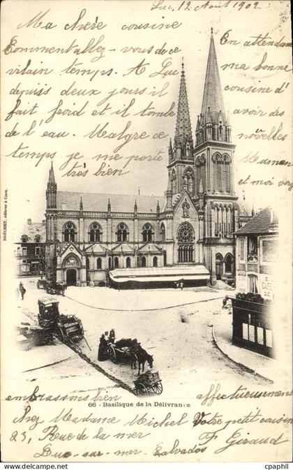 CPA Basilique de la Delivrande
