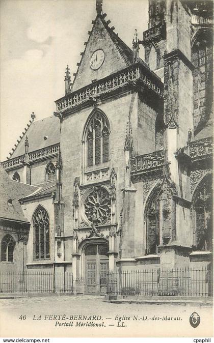 CPA La Ferte Bernard Eglise ND des Marais