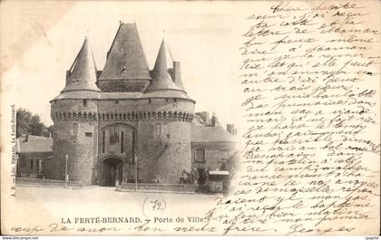 CPA La Ferte Bernard Porte De Ville