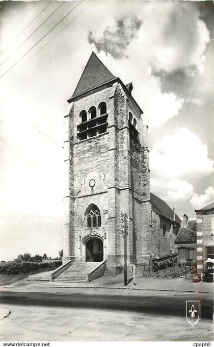 CPM La ferte Saint Aubin loiret L'Eglise de Saint Aubin