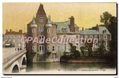 CPA La Fleche Chateau des Carmes