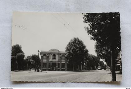 Cpsm, La Garenne Colombes, avenue de la République, la poste, Hauts de Seine 92