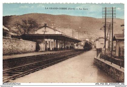 AYLP10-1132-30 - LA GRAND-COMBE - La gare