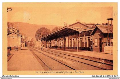 AYLP8-0798-30 - LA GRAND-COMBE - La gare