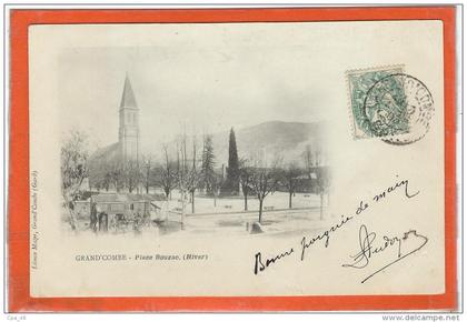 Gard : La Grand Combe, Place Bouzac,  Précurseur