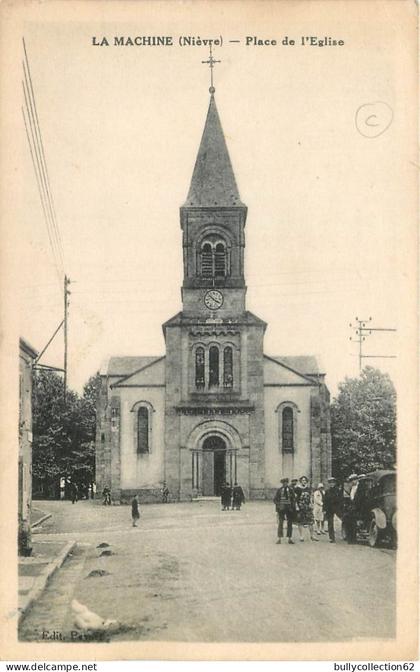 CPA La Machine 58/108