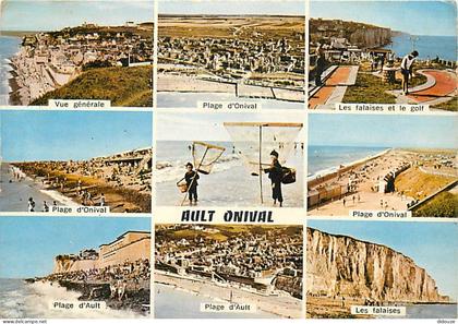 80 - Ault - Onival - Multivues - Flamme Postale de Ault - CPM - Voir Scans Recto-Verso