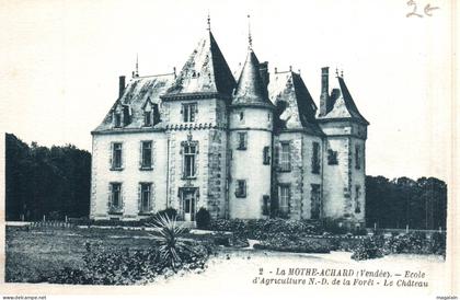 La Mothe Achard : le château