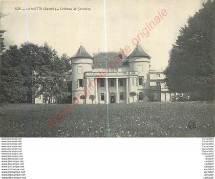 73.  LA MOTTE .  Château de Servolex .