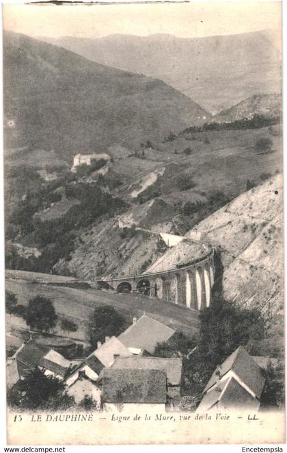 CPA Carte Postale France  Sur la   Ligne de La MURE  vue sur la voie  VM57815