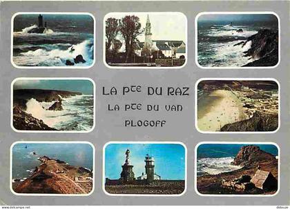 29 - La Pointe du Raz - Multivues - Flamme Postale - Voir Scans Recto Verso