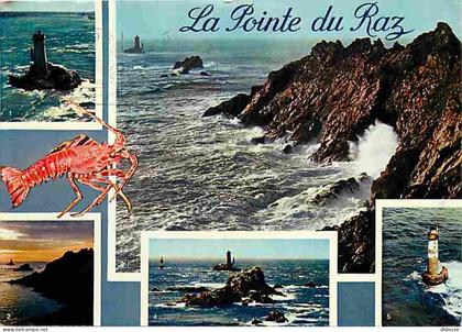 29 - La Pointe du Raz - Multivues - Flamme Postale - Voir Scans Recto Verso