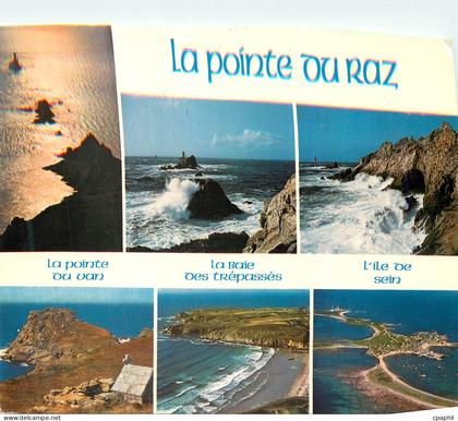 CPM La Pointe du Raz Couleurs de Bretagne