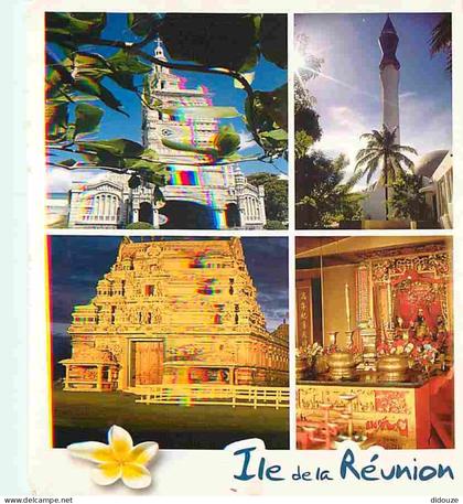 Ile de La Réunion - Religions de la Réunion - Multivues - CPM - Voir Scans Recto-Verso