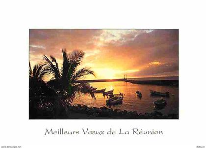 La Réunion - Meilleurs Voeux de la Réunion - CPM - Voir Scans Recto-Verso