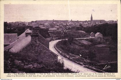 CPA La Roche Bernard Vue du Sud Route de Guerande