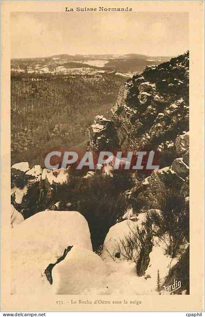 CPA La Roche d'Oetre sous la neige