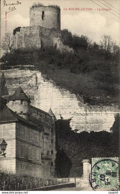 CPA La Roche Guyon Le donjon