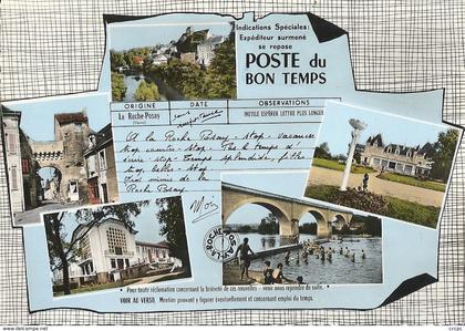 CPSM La Roche Posay-les-Bains Carte télégramme