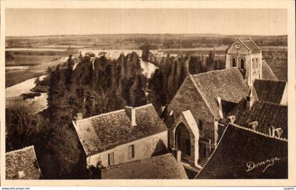 La Roche Posay - L Eglise et la Vallee de la Creuse - CPA