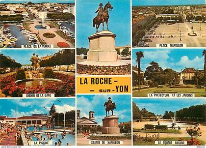 85 - La Roche sur Yon - Multivues - Piscine - CPM - Voir Scans Recto-Verso