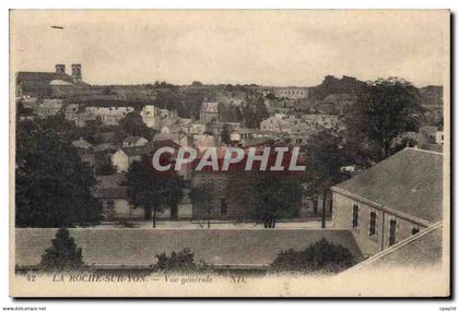 La Roche sur Yon CPA Vue generale