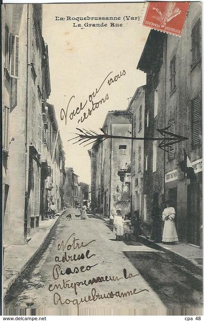 VAR : La Roquebrussanne, La Grande Rue