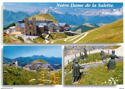 38 - La Salette - Sanctuaire Notre Dame de la Salette - Multivues - Lieu de Pèlerinage - CPM - Carte Neuve - Voir Scans