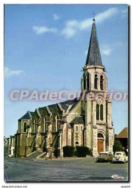 CPSM La Suze sur Sarthe L'Eglise