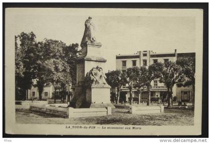 38 La Tour-du-Pin monument aux morts sépia    D38D  C38509C RH054410