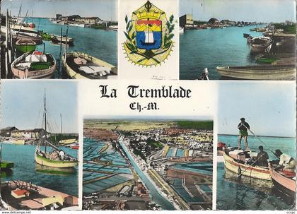 CPSM La Tremblade - Vues multiples Blason