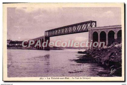 CPA La Trinite Sur Mer Le Pont De Kérispert
