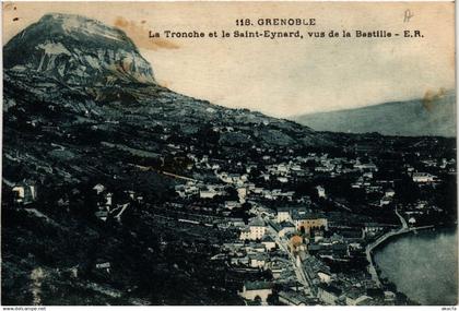 CPA GRENOBLE - La TRONCHE et le St-Eynard vue de la Bastille (652313)