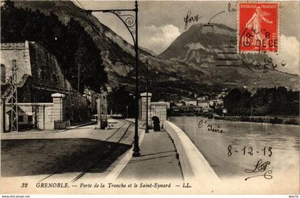 CPA GRENOBLE - Porte de la TRONCHE et le St-Eynard (654829)