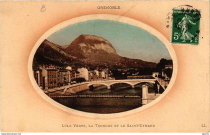 CPA L'Ile Verte La TRONCHE et le St-Eynard (654894)